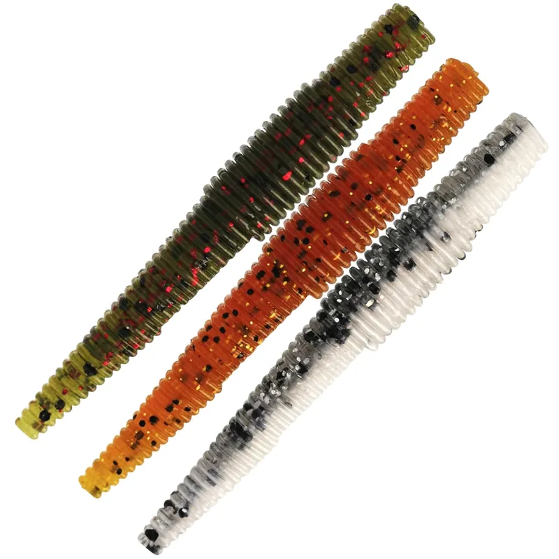Westin Ned Worm Slim - Wurm Farbe: Clear Water Mix
