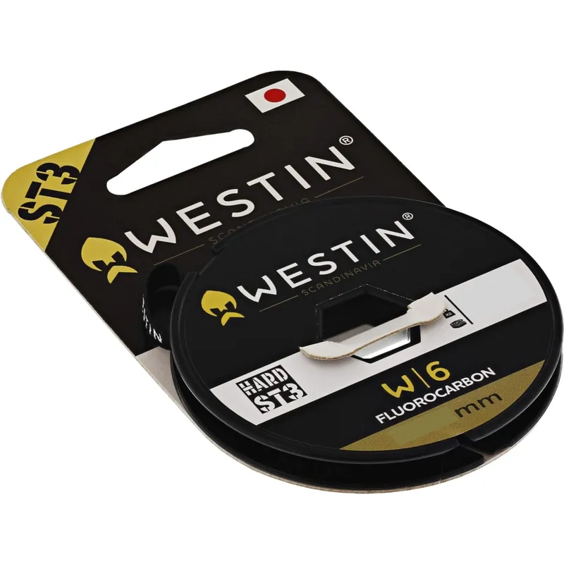 Westin W6 ST1 Fluorocarbon - Vorfachschnur Durchmesser: 0,92mm - 49,2kg - 20m