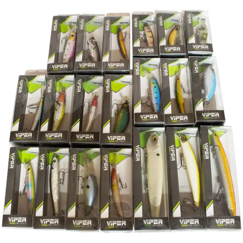 Viper Pro Viper Pro Barsch und Forellen Set - Wobblerset