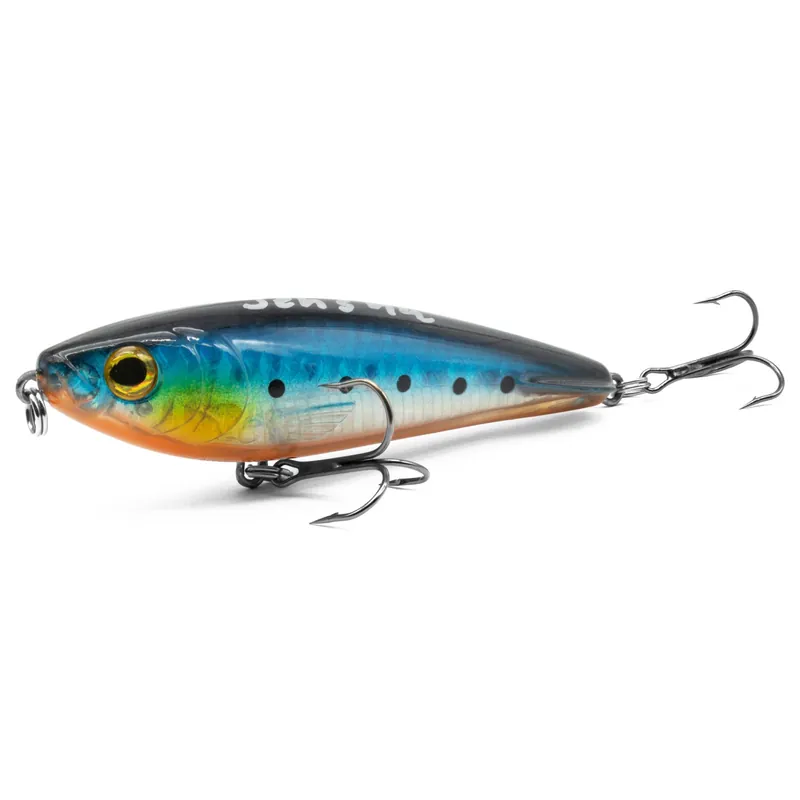 Senshu Longcast Jerk - Wobbler Farbe: blue-silver-orange