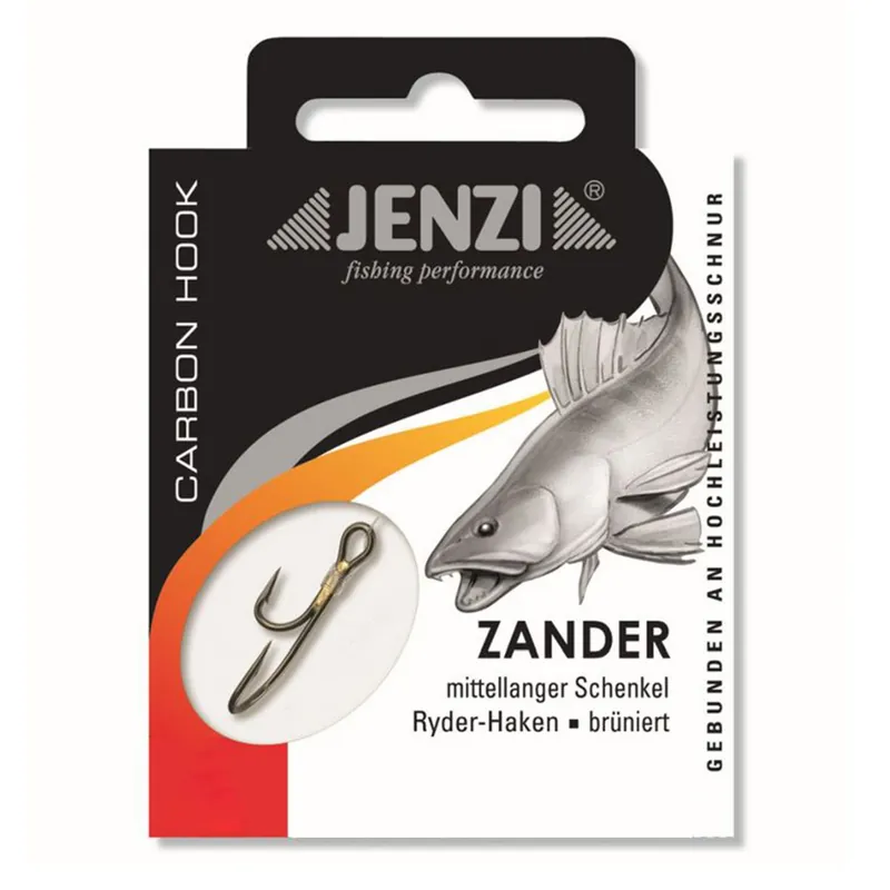 Jenzi Zander-/Ryderhaken - Gebundene Haken Ausführung: Gr.2 - 0,30mm - 80cm