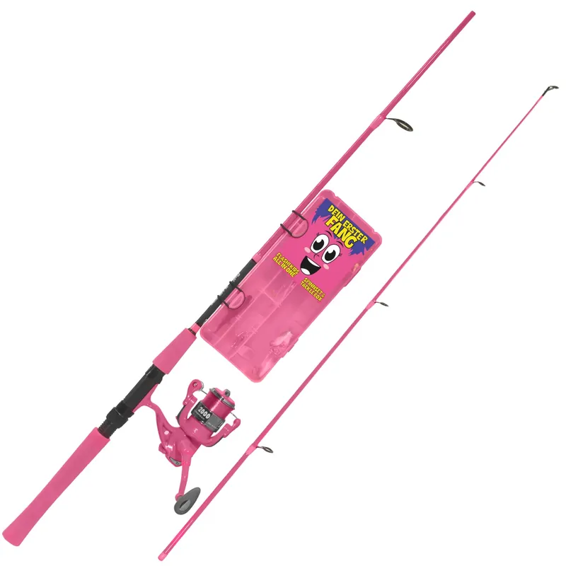 Fishdream Flashi Kids Spinnset - Angel Combo Farbe: pink