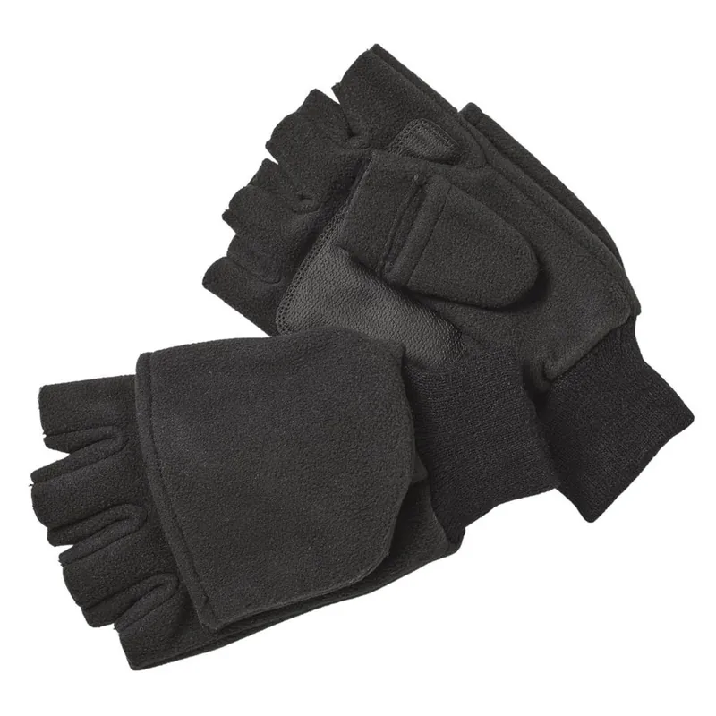 Kinetic Wind Stop Fold Over Mitt - Handschuh Farbe: Black | Größe: Medium