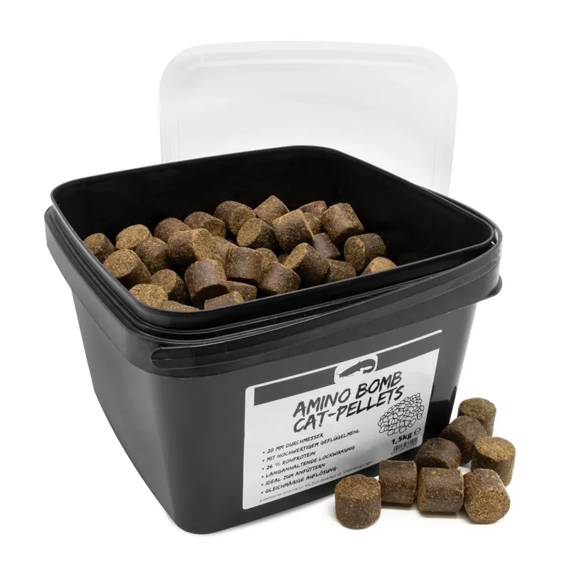 Catix Amino Bomb Cat-Pellet - Halibutt-Pellet Inhalt: 1,5kg