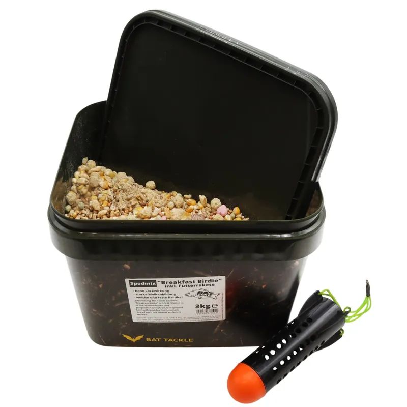 BAT-Tackle Spodmix "Breakfast Birdie" Session Pack - inkl. Eimer & Futterrakete