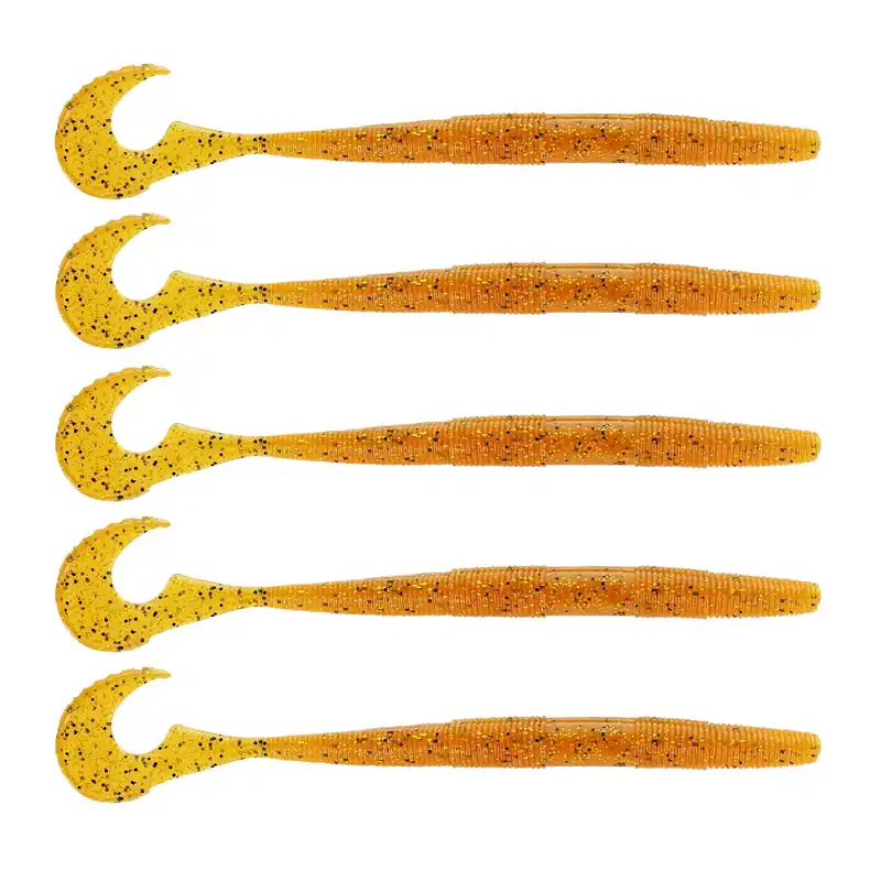 Westin Swimming Worm Farbe: Motoroil Pepper