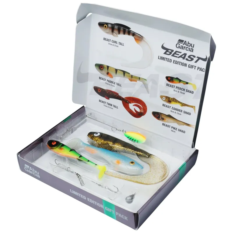 ABU Garcia Beast Gift Pack LTD - Gummifisch-Set