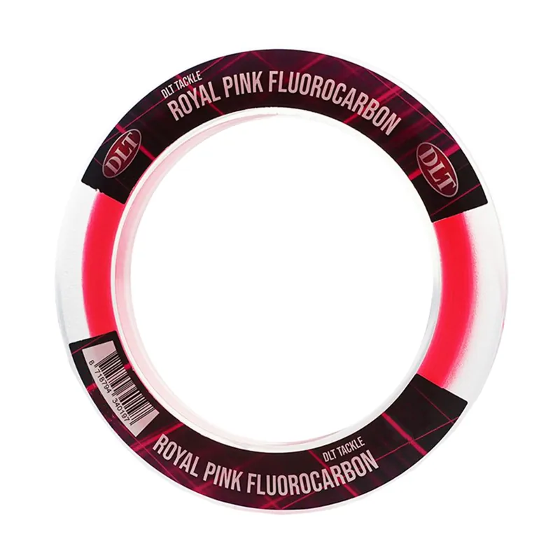 DLT Royal Pink Fluorcarbon - Angelschnur Durchmesser: 0,20mm - 3,85kg