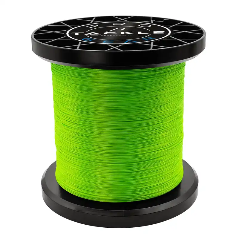 Pro Tackle Q-Superline 8-Braid - Geflochtene Schnur Farbe: fluo green | Durchmesser: 0,04mm | Länge: 10m