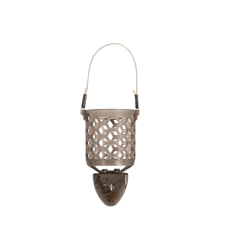 Preston Hexmesh Plastic Bullet Feeder - Futterkorb Größe: Medium | Gewicht: 60g