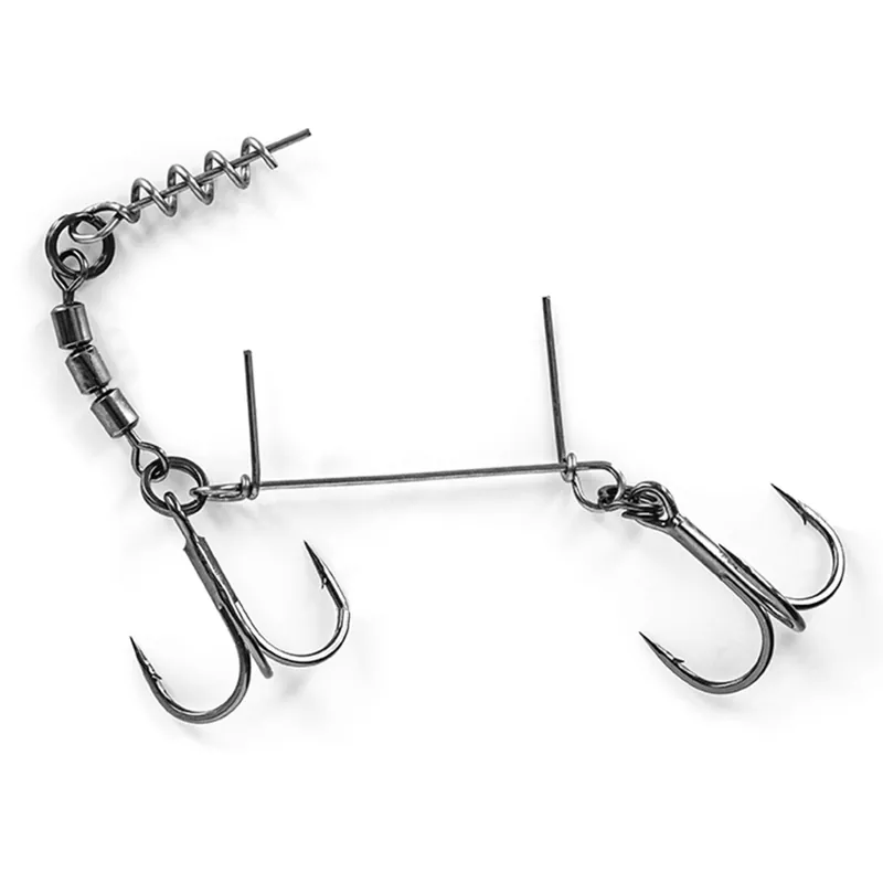 Molix Soft Bait Stinger - Tandem Treble Hook - Stinger Rig