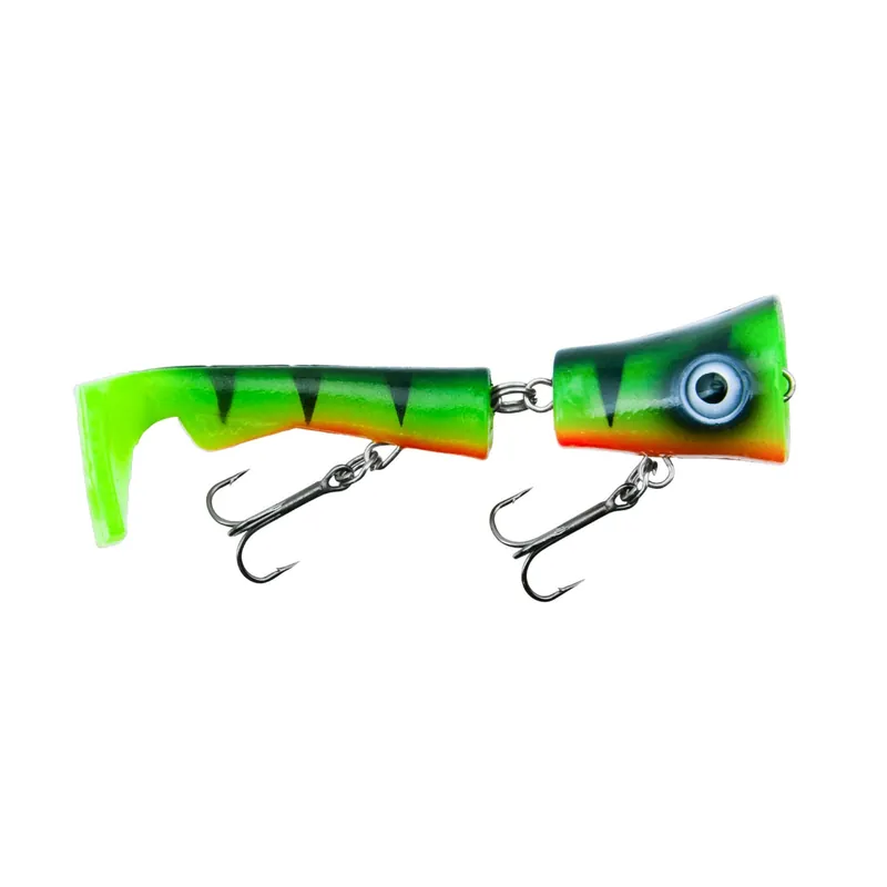 Svartzonker Sweden Ugly Louis Junior - Hybridköder Farbe: Fire Tiger | Länge: 10cm
