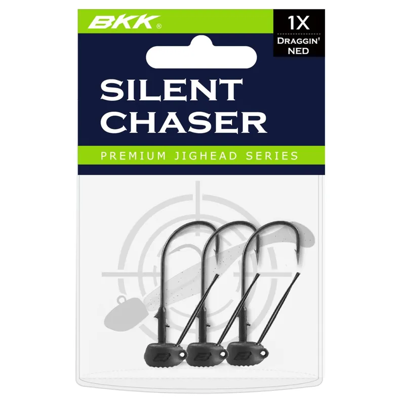 BKK Silent Chaser-Draggin' NED Weedless - Ned Rig Haken Gewicht: 1,77g | Größe: Gr.1