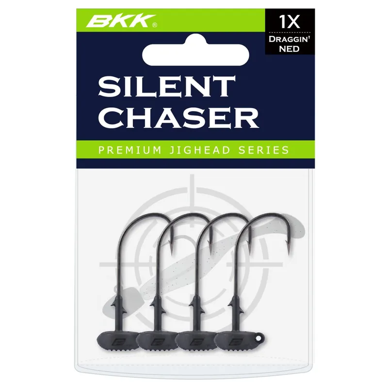 BKK Silent Chaser-Draggin' NED - Ned Rig Haken Gewicht: 1,77g | Größe: Gr.1