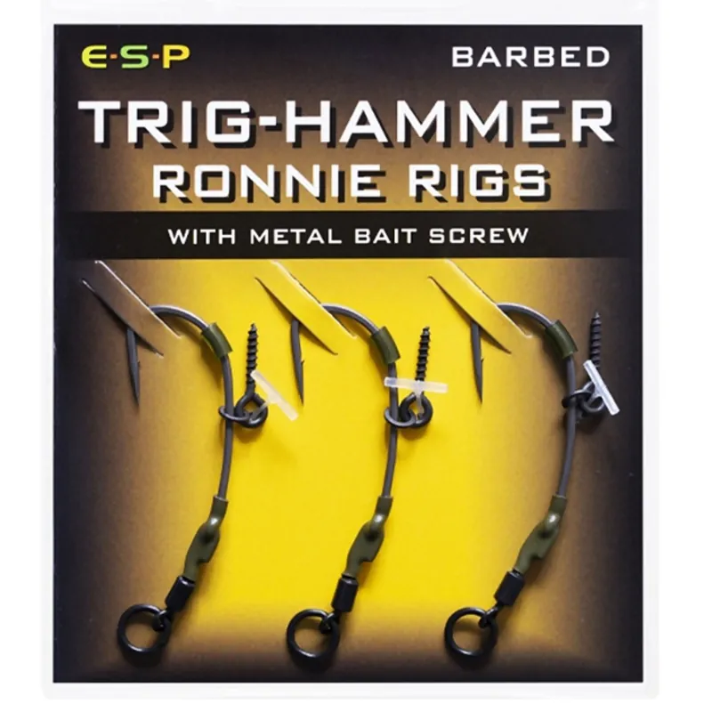 Drennan ESP Trig-Hammer Ronnie Rigs - Karpfenhaken Größe: Gr. 4