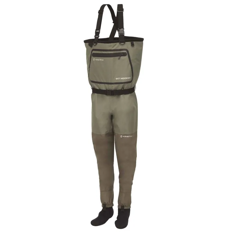 Kinetic DryGaiter ll St. Foot - Atmungsaktive-Wathose Größe (Hose): M
