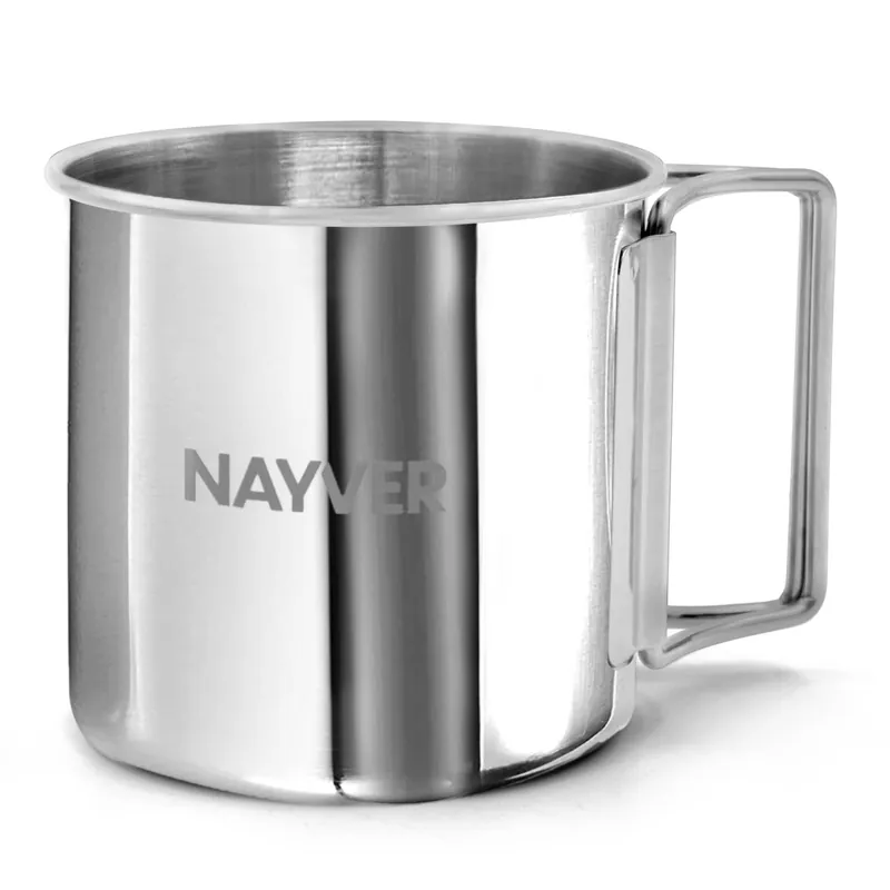 NAYVER Edelstahl-Tasse - Outdoor-Tasse Modell: 220ml