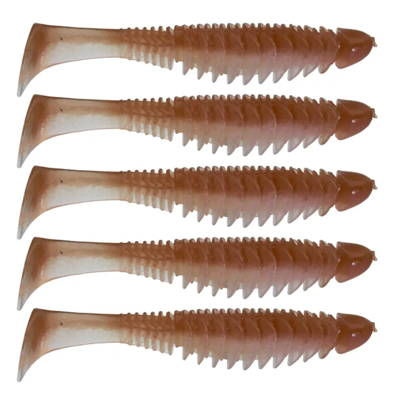 Illex Dead Slowler - Gummifische Farbe: Clear Wakasagi