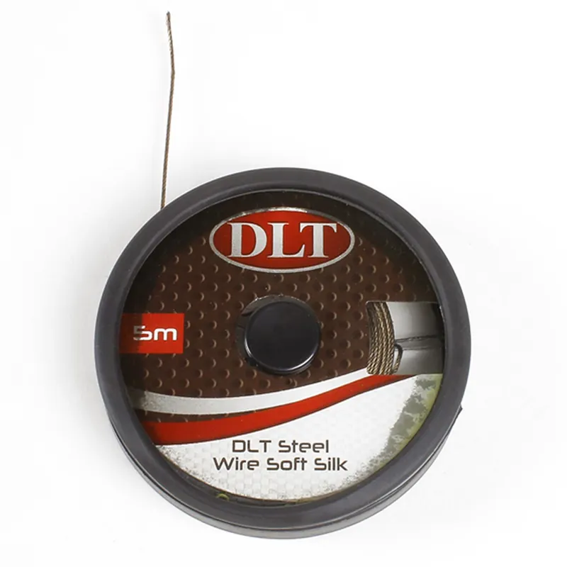 DLT Steel Wire Soft Silk - Stahlvorfach Tragkraft: 25lbs