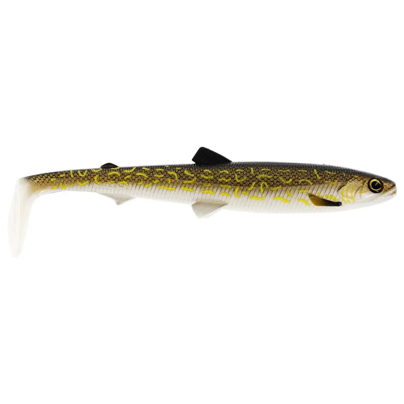Westin BullTeez Shadtail Bulk - Gummifische Farbe: Natural Pike | Größe: 18cm - 53g