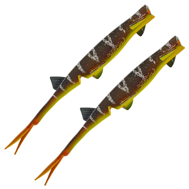 Senshu Pelaga Shad - Vertikalköder Farbe: Sunshine Brown | Länge: 16cm