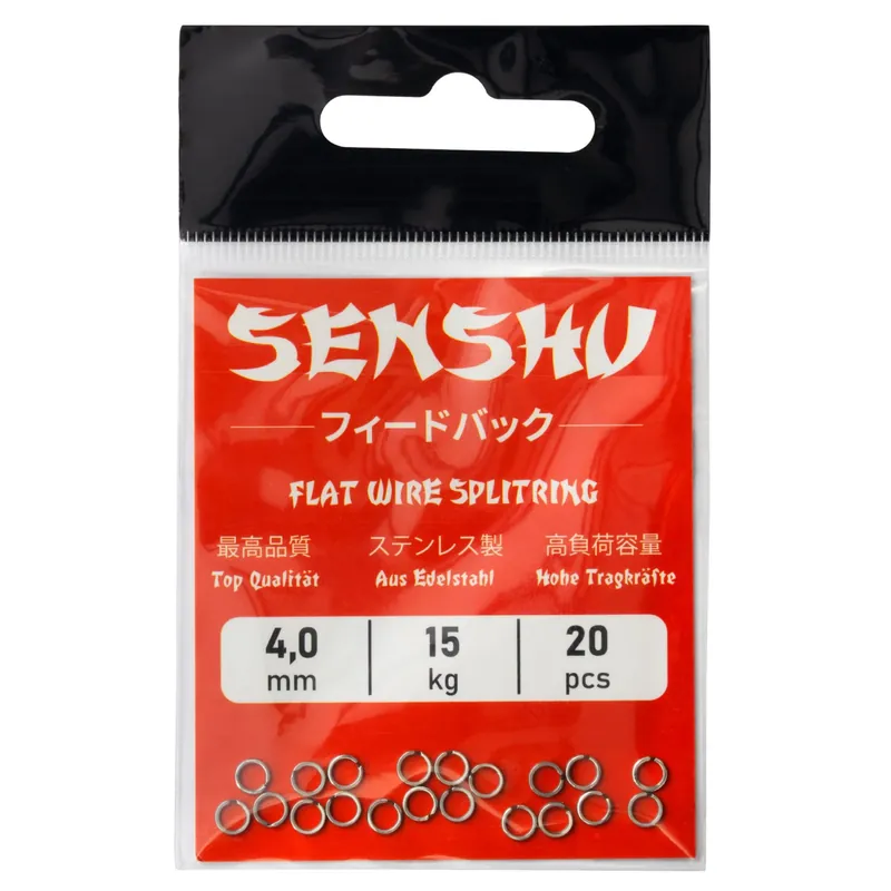 Senshu Splitring Stainless Steel - Sprengring Durchmesser: 4,0mm