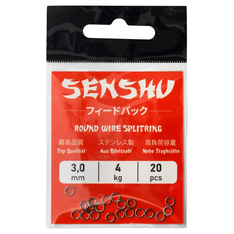Senshu Splitring Stainless Steel - Sprengring Durchmesser: 3,0mm