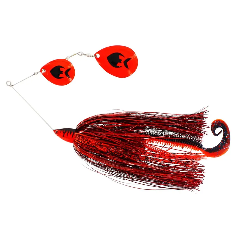 Westin MonsterVibe Colorado - Spinnerbait Farbe: Flash Red