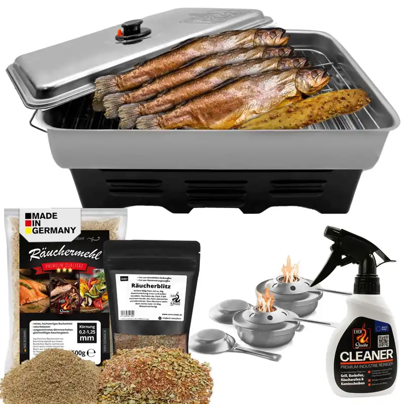 Eversmoke Räucherset Tischräucherofen Starter Bundle