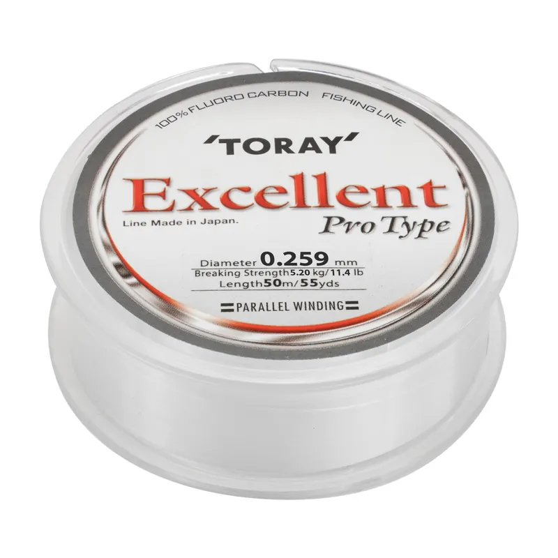 Toray Excellent Pro Type - Fluorocarbon Durchmesser: 0,259mm