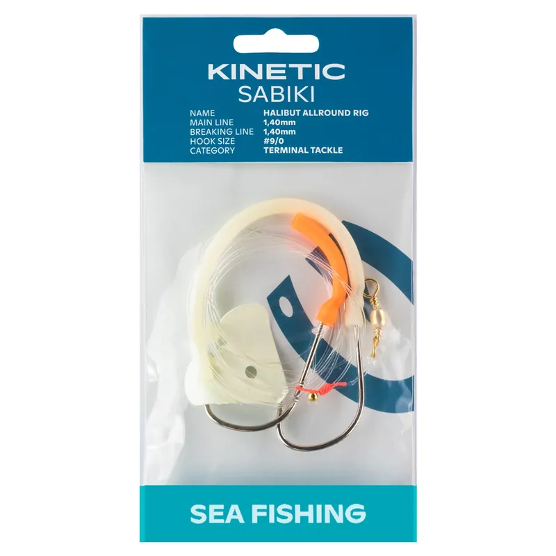 Kinetic Halibut Allround Rig - Meeresvorfach