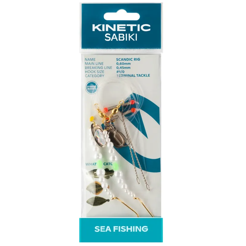 Kinetic Scandic Rig - Brandungsvorfach Farbe: Pear Classic