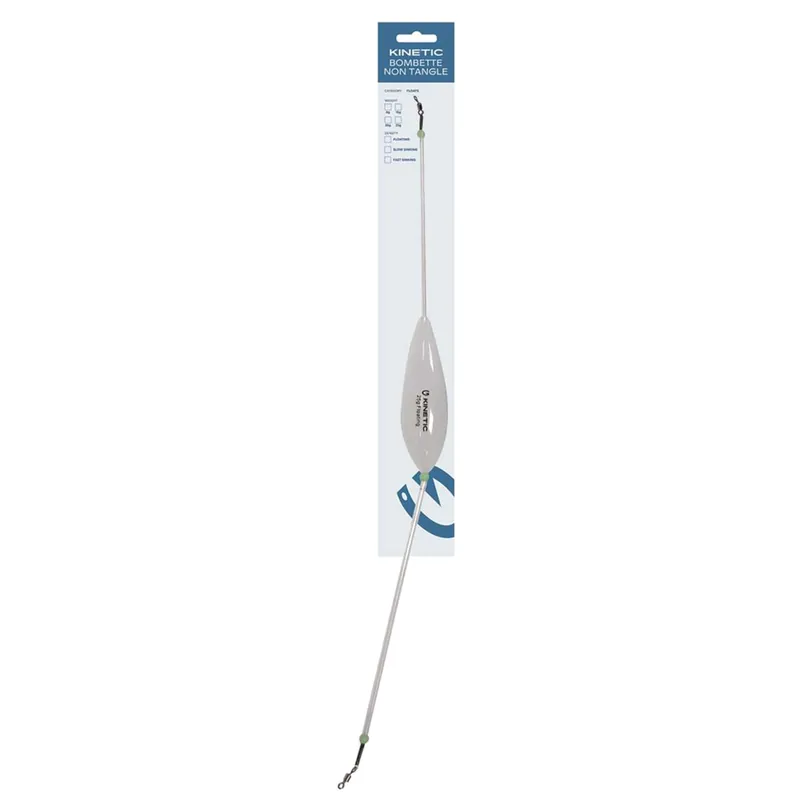 Kinetic Bombette Non Tangle - Sbirolino Gewicht: 15g | Modell: Floating