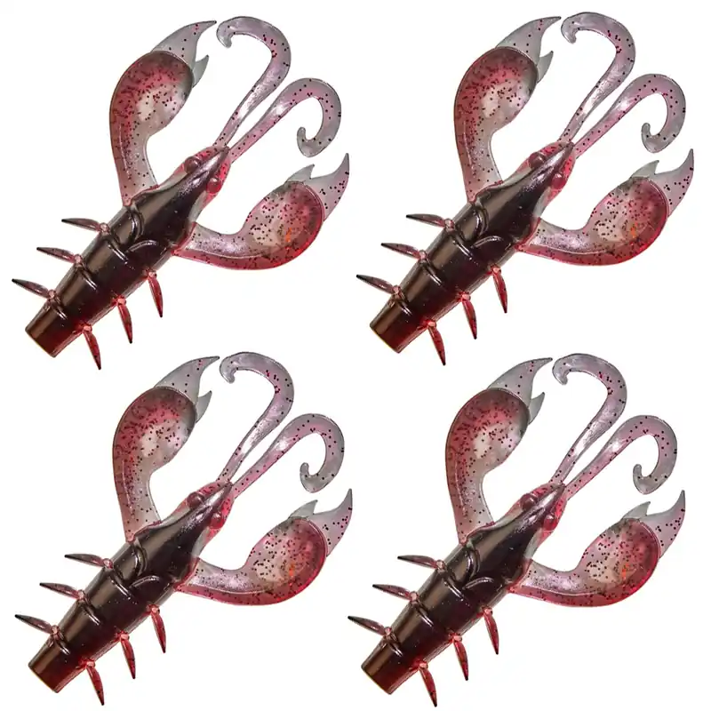 Illex Magic Craw - Creature Bait Farbe: Black & Red