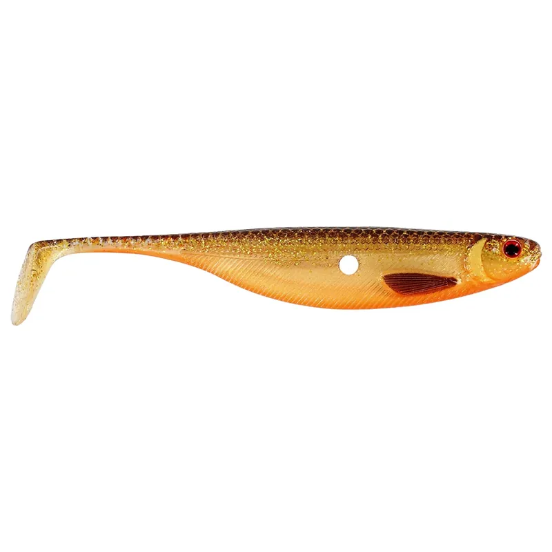 Westin ShadTeez Hollow - Gummifisch Farbe: Gold Rush | Länge: 8cm