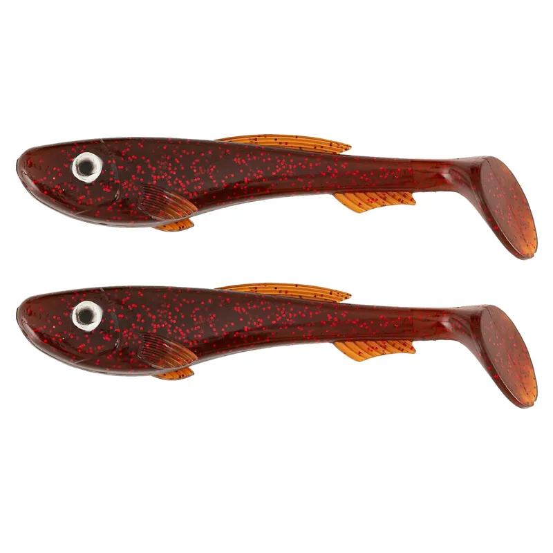 ABU Garcia Beast Paddle Tail - Gummifisch Farbe: Red Motoroil | Länge: 17,0cm
