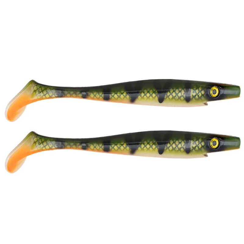 Strike Pro Pig® Shad Tournament - Gummifisch Farbe: Natural Perch OB