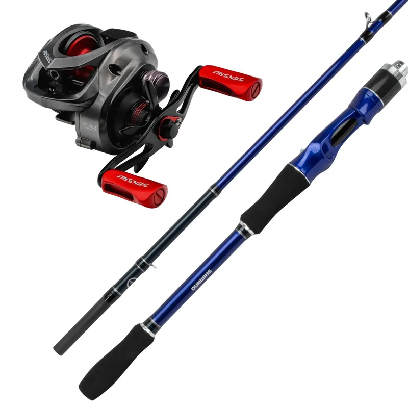 Shimano Technium Cast Baitcastrute + Psycho Low Profile Baitcasrolle im SET