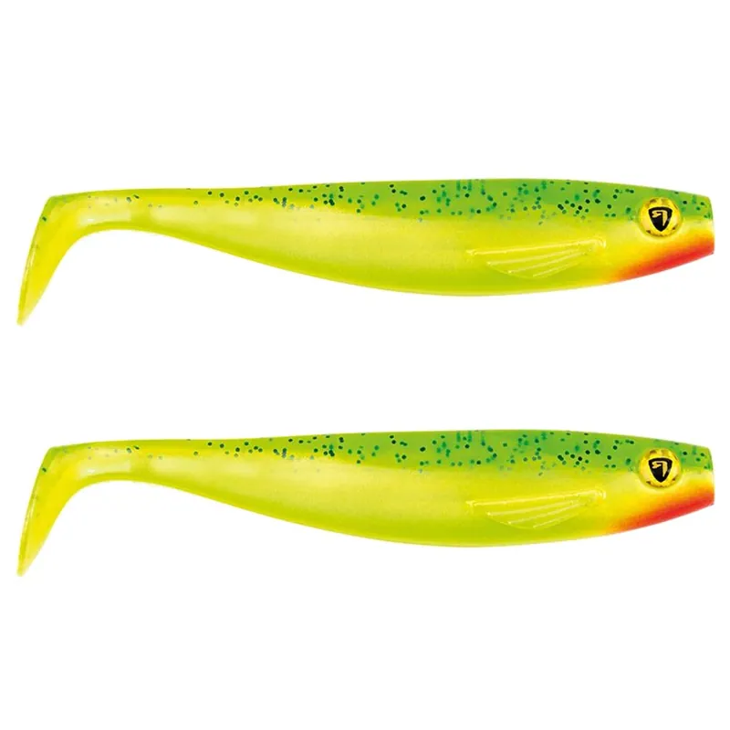 Fox Rage Pro Shad - Gummifisch Farbe: UV Lemontiger | Länge: 14cm