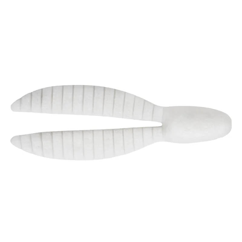 Keitech Flex Chunk Medium - Creaturebait Farbe: White | Länge: 8cm