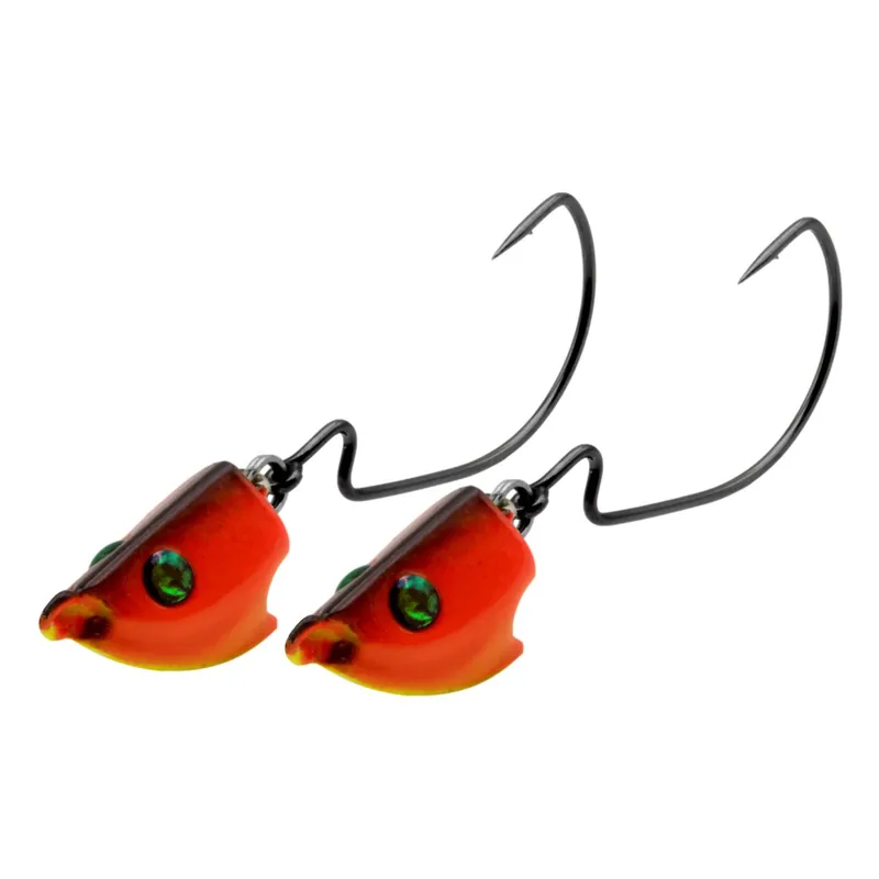 Senshu Offset Shaky Head - Jigkopf Farbe: Angry Carrot | Gewicht: 7 g