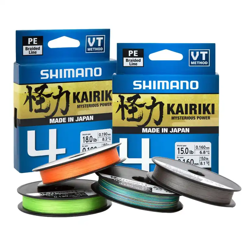 Shimano Kairiki 4 Farbe: Mantis Green | Durchmesser: 0,06mm