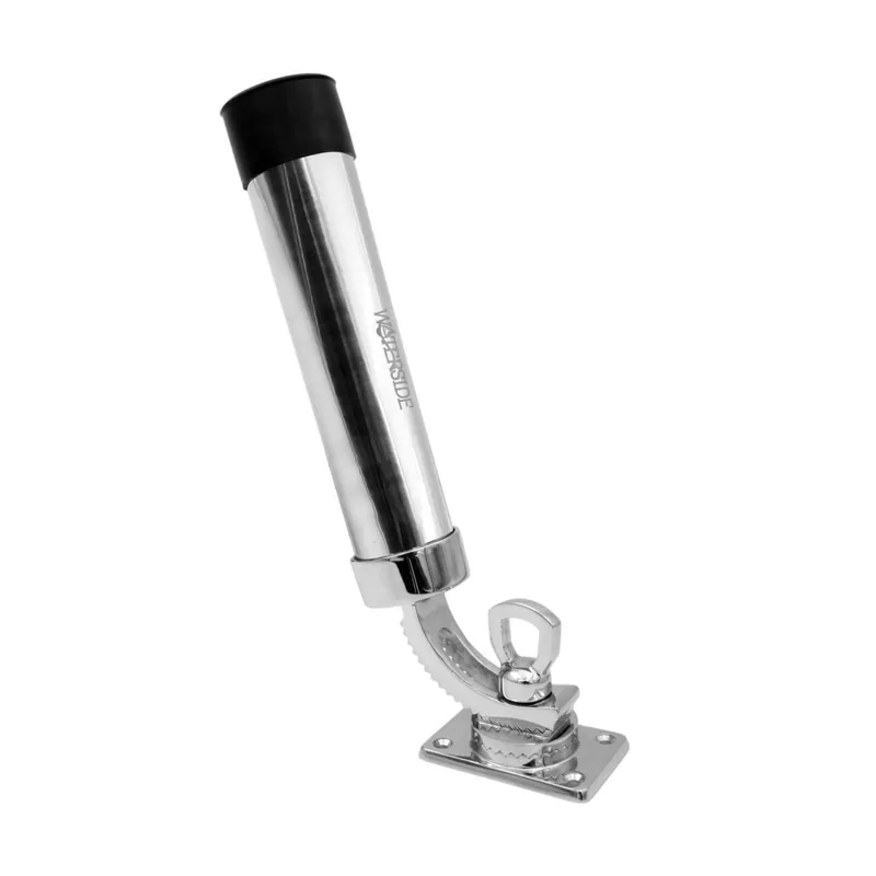 Waterside Bootsrutenhalter Edelstahl Verstellbar