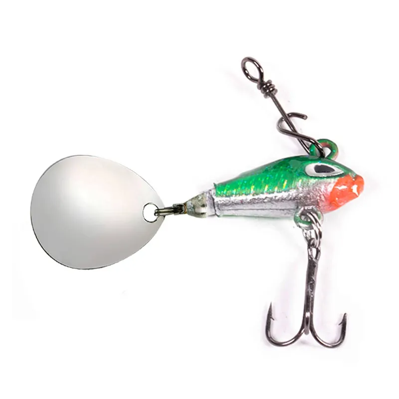 DLT Spinfish - 7g - Green Shiner - Jig Spinner Farbe: Green Shiner | Gewicht: 7g