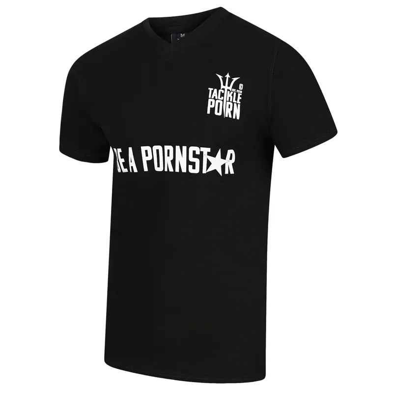 Tackle P*rn T-Shirt "Pornstar" Größe: M