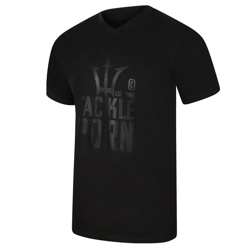 Tackle P*rn T-Shirt "Big Logo" Farbe: schwarz | Größe: M
