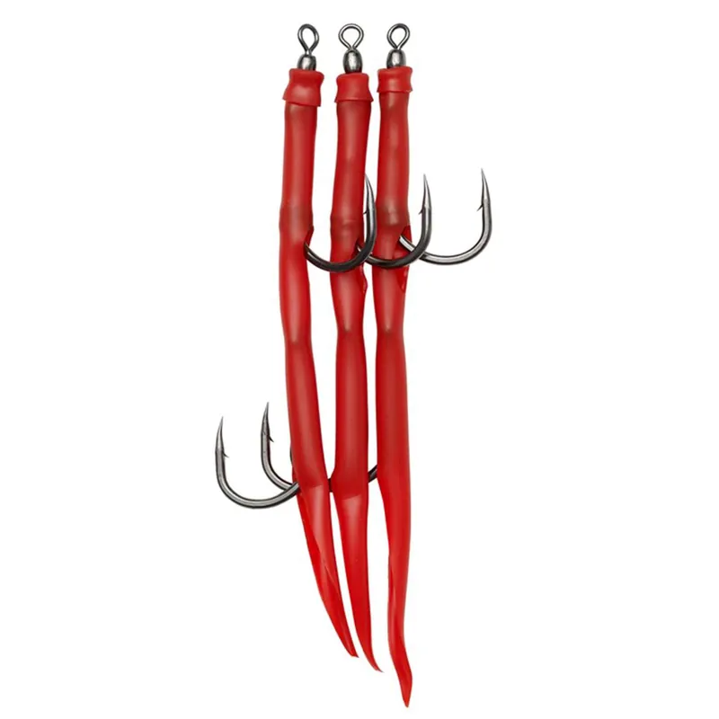 Kinetic Gummi-Makk Pro - Beifänger Farbe: Red