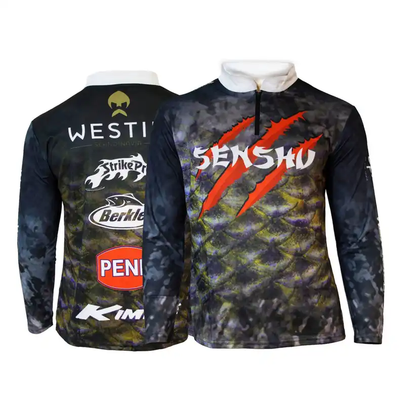 Senshu Tournament Jersey (Westin, Berkley, Penn, Abu Garcia, Svartzonker uvm.) - Angel Trikot Größe: 3XL