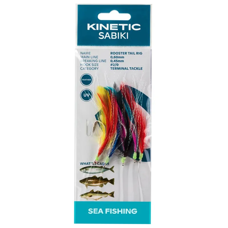 Kinetic Feather Rig - Meeres Vorfach