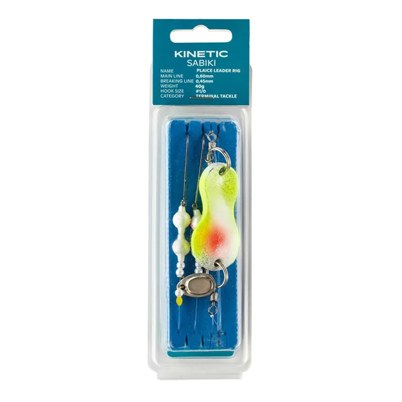 Kinetic Buttlöffel-Vorfach Plaice Leader - Lead Free - Meeres Vorfach Farbe: Bad Oyster | Gewicht: 40g